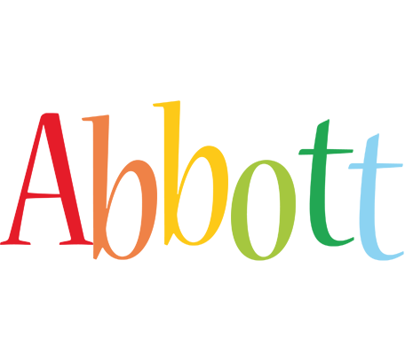 Abbott birthday logo