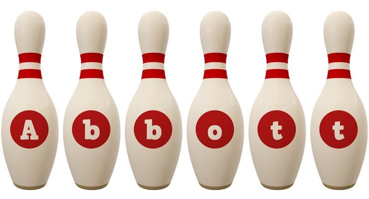 Abbott bowling-pin logo