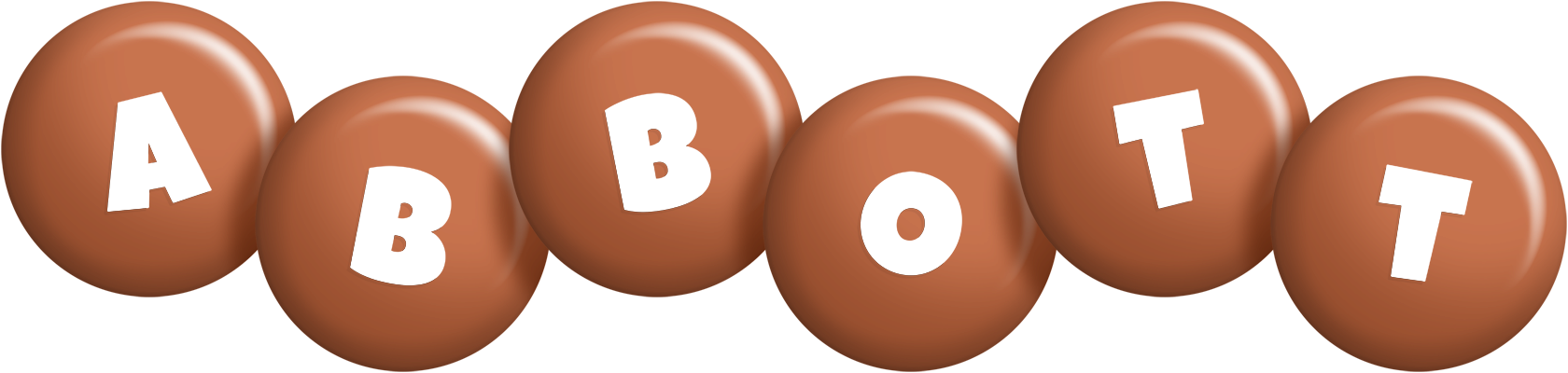 Abbott candy-brown logo