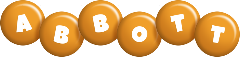 Abbott candy-orange logo