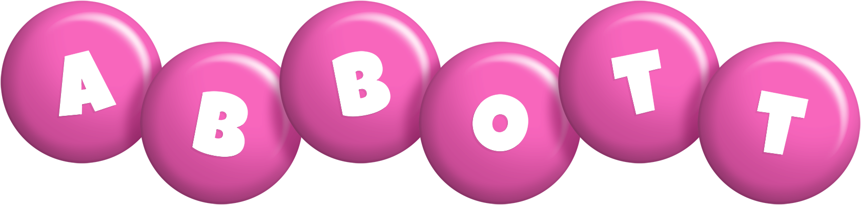 Abbott candy-pink logo
