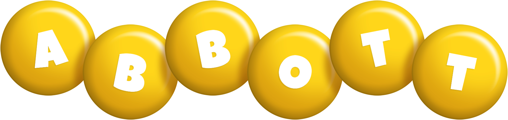 Abbott candy-yellow logo