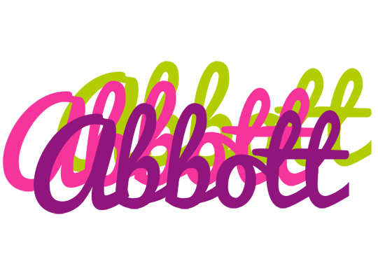 Abbott flowers logo