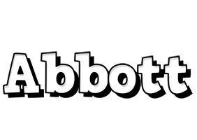 Abbott snowing logo