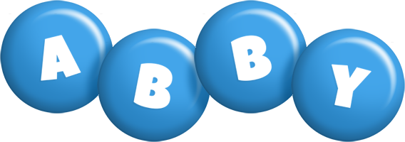 Abby candy-blue logo