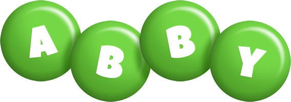 Abby candy-green logo