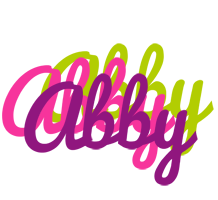 Abby flowers logo