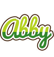 Abby golfing logo