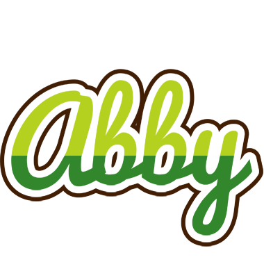 Abby golfing logo