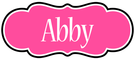 Abby invitation logo