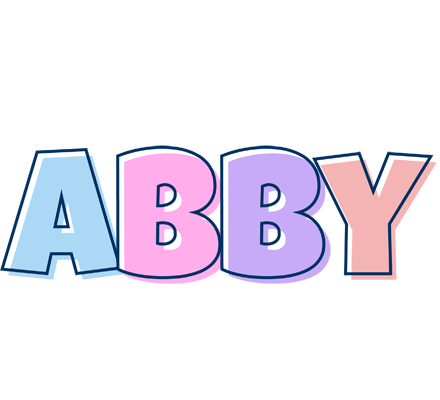 Abby pastel logo