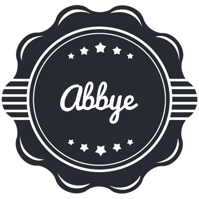 Abbye badge logo