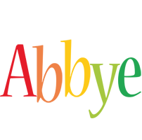 Abbye birthday logo