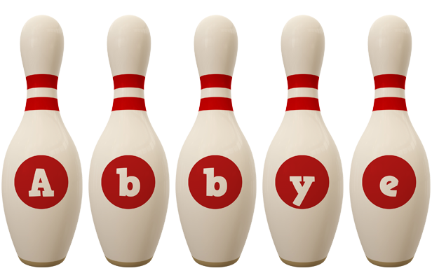 Abbye bowling-pin logo