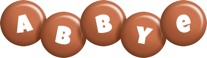 Abbye candy-brown logo