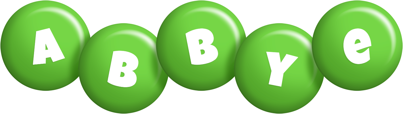 Abbye candy-green logo
