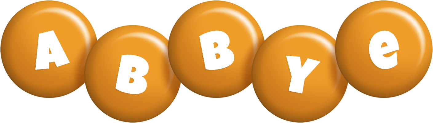 Abbye candy-orange logo