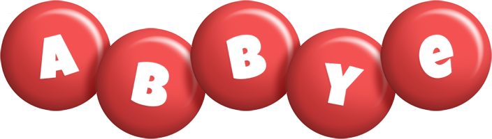 Abbye candy-red logo