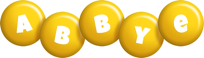 Abbye candy-yellow logo