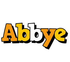 Abbye cartoon logo