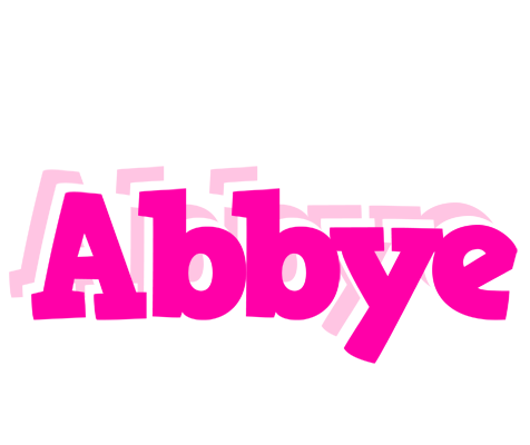 Abbye dancing logo