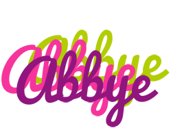 Abbye flowers logo