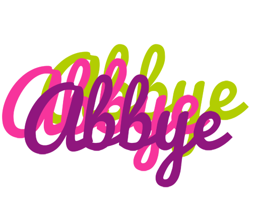 Abbye flowers logo