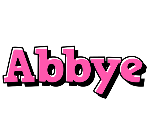 Abbye girlish logo