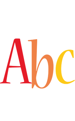 Abc birthday logo