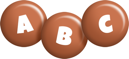 Abc candy-brown logo