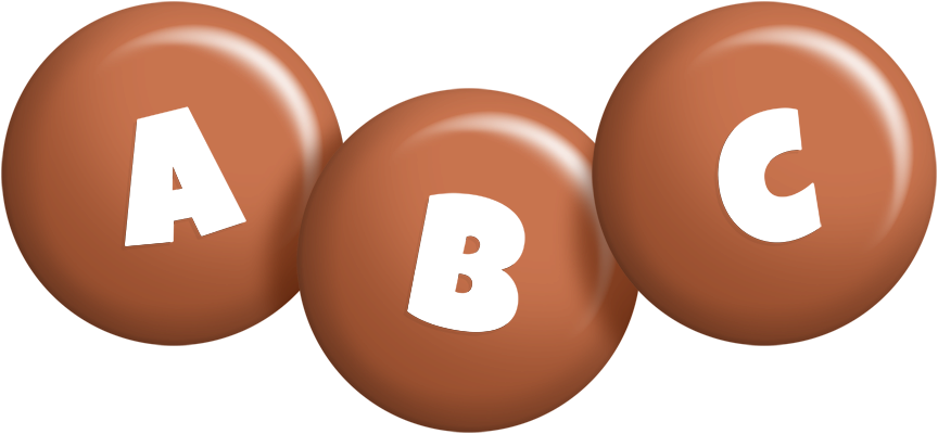 Abc candy-brown logo