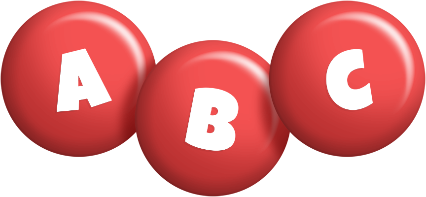 Abc candy-red logo