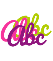 Abc flowers logo