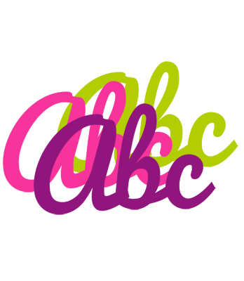 Abc flowers logo