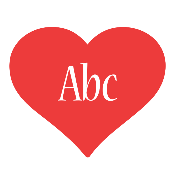 Abc love logo