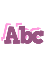 Abc relaxing logo