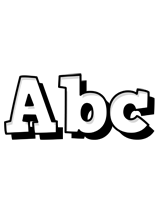Abc snowing logo