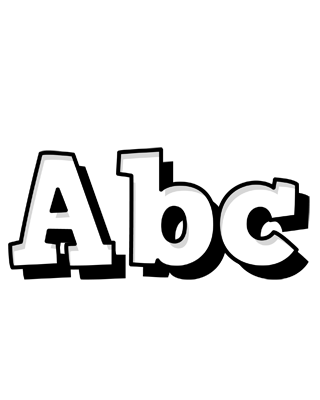 Abc snowing logo