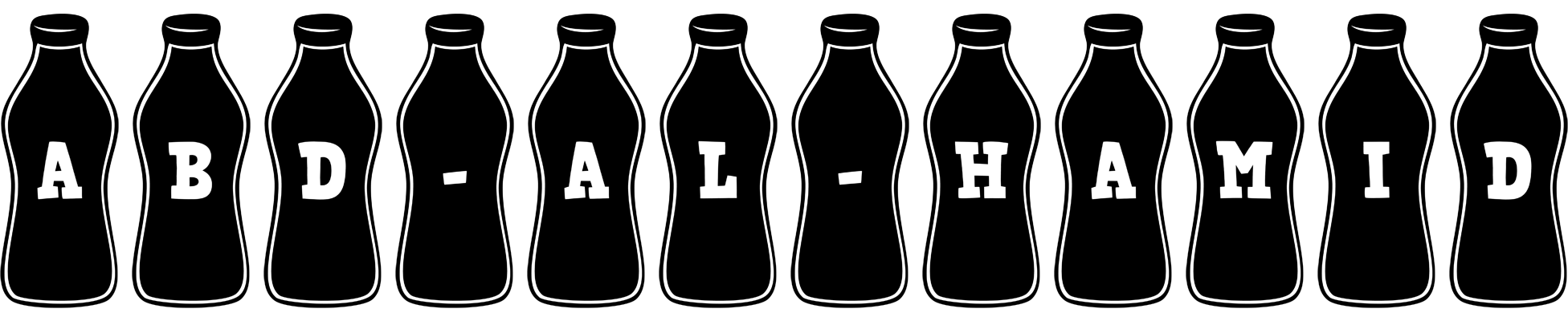 Abd-al-Hamid bottle logo