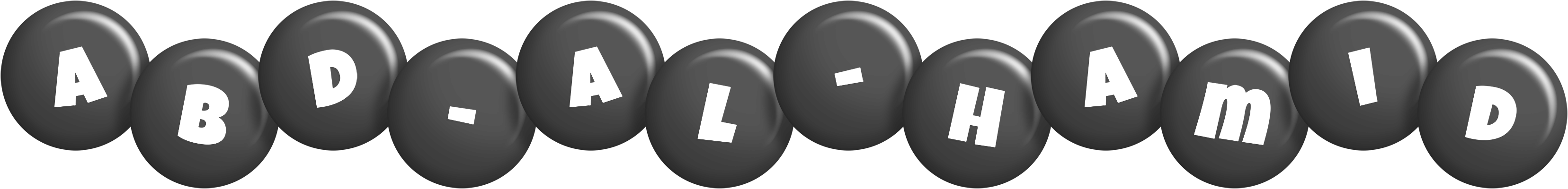 Abd-al-Hamid candy-black logo