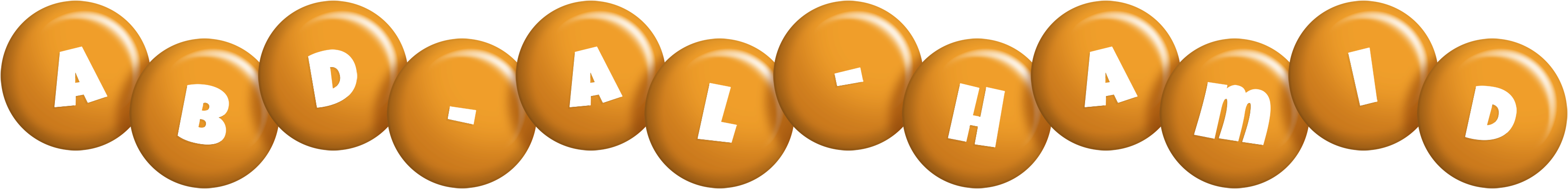 Abd-al-Hamid candy-orange logo