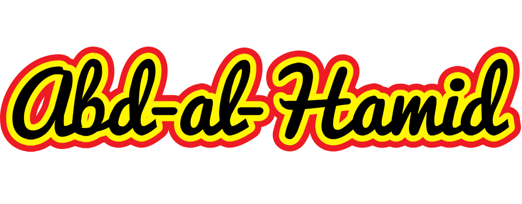 Abd-al-Hamid flaming logo