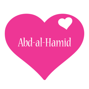 Abd-al-Hamid love-heart logo