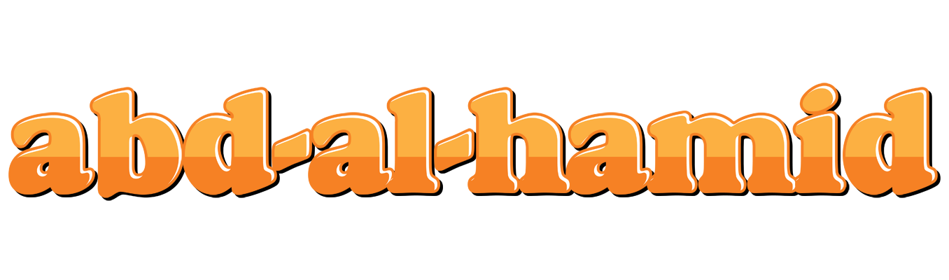 Abd-al-Hamid orange logo