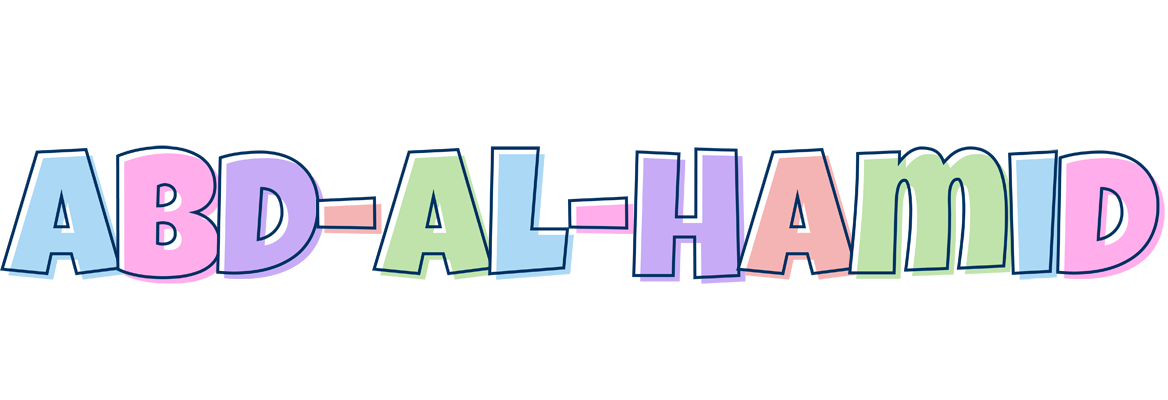 Abd-al-Hamid pastel logo