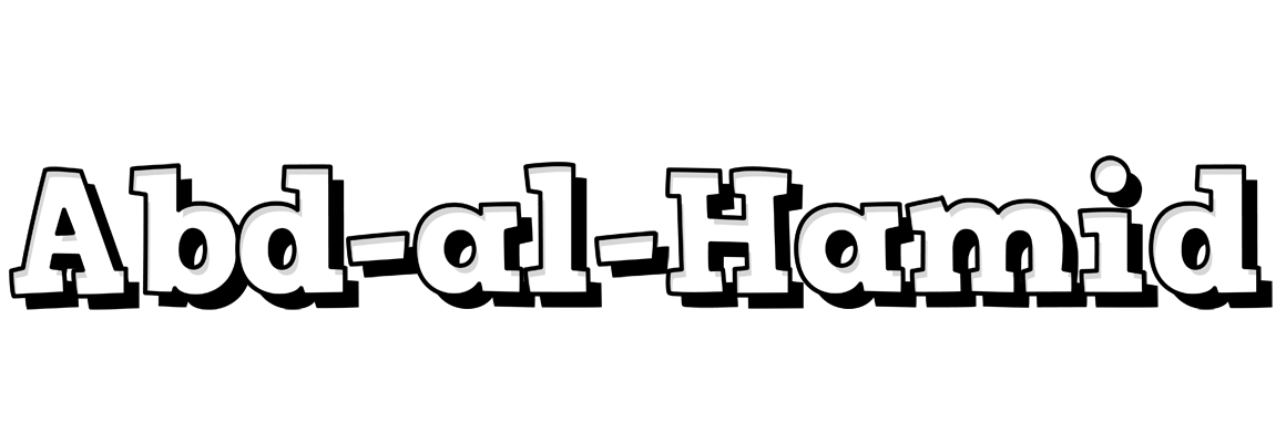 Abd-al-Hamid snowing logo