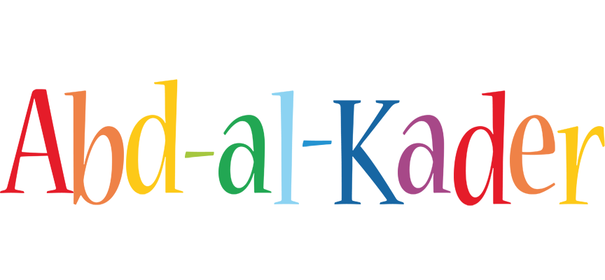 Abd-al-Kader birthday logo