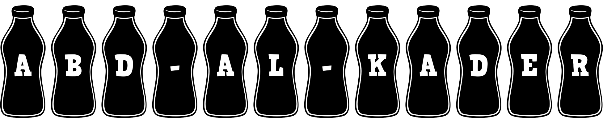 Abd-al-Kader bottle logo