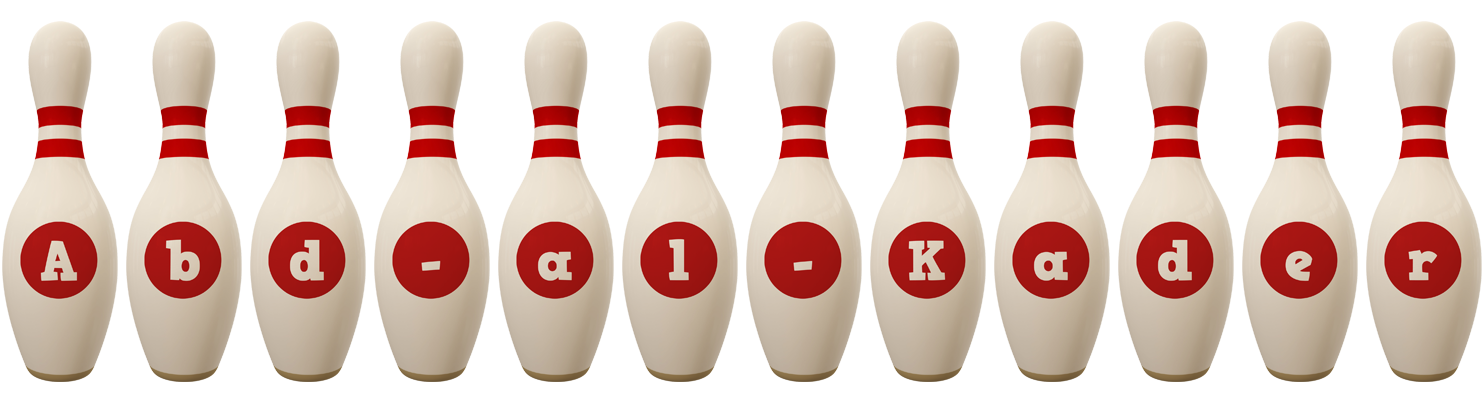 Abd-al-Kader bowling-pin logo