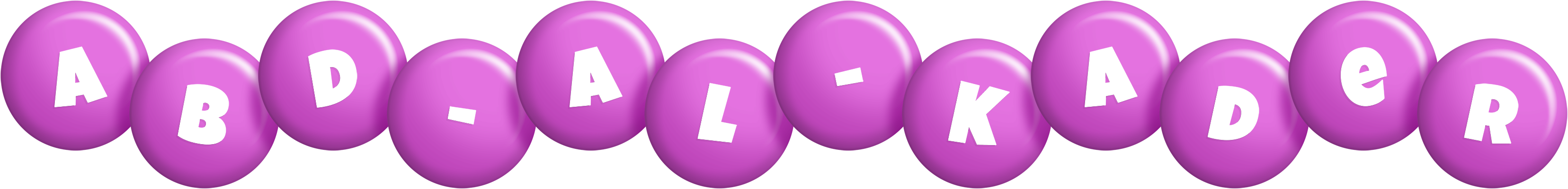 Abd-al-Kader candy-purple logo